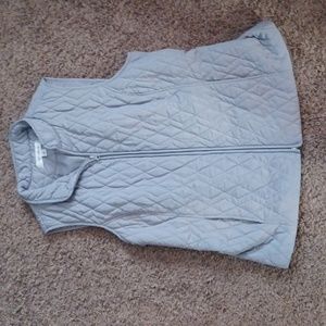 Gray vest